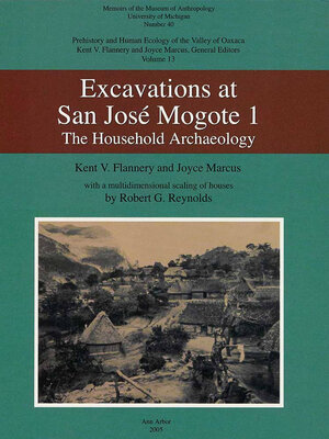 cover image of Excavation at San José Mogote 1